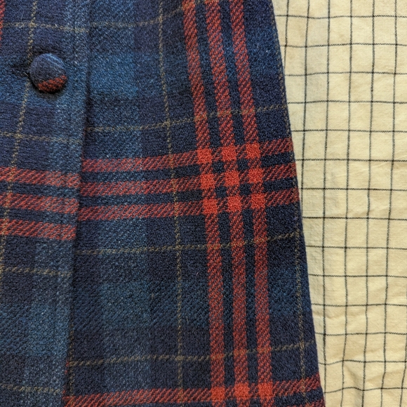 High-waisted Plaid Wool Mini Skirt Gap - Picture 5 of 6
